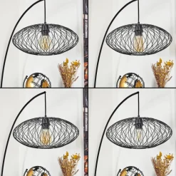 Lampe A Arc Banleou Noir, 1 Lumiere