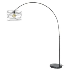 Lampe A Arc Laghalerveen Anthracite, 1 Lumiere