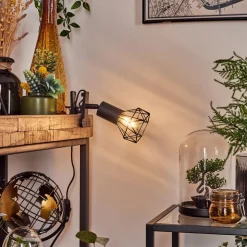 Lampe A Clipper Baripada Noir, 1 Lumiere