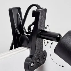 Lampe A Clipper Baripada Noir, 1 Lumiere