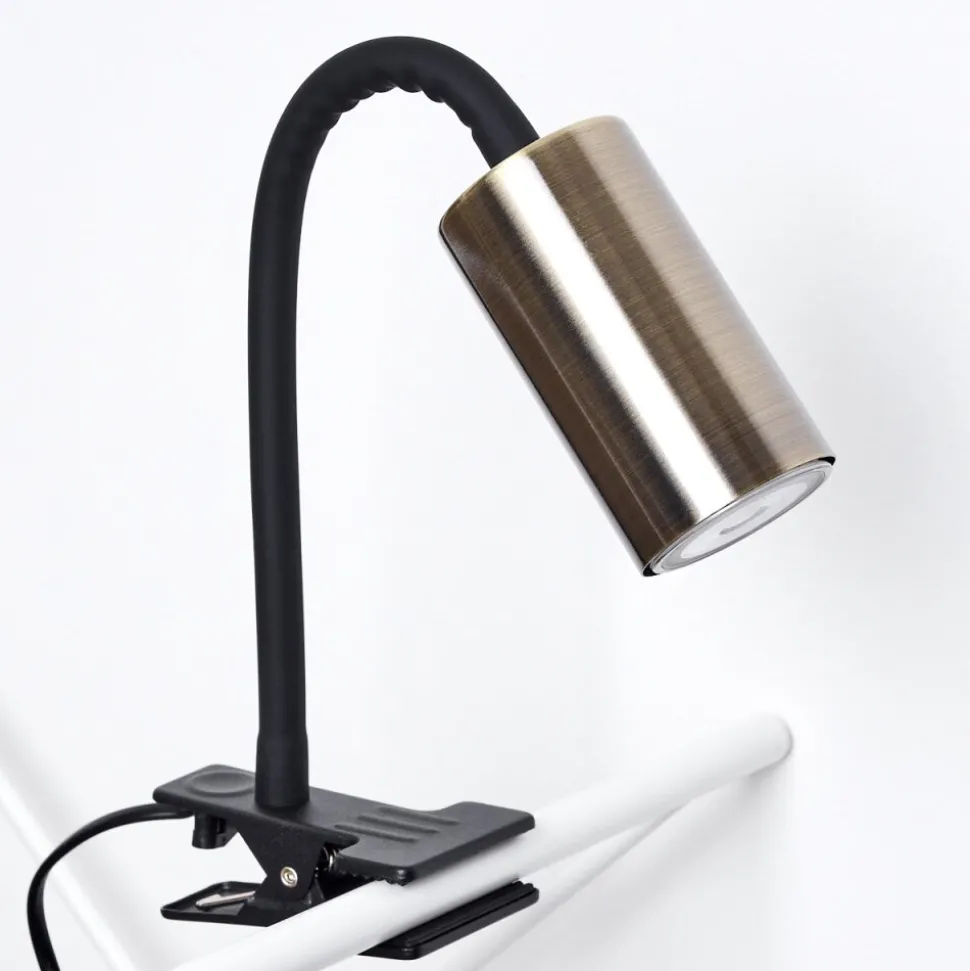 Lampe A Clipper Javel Noir, 1 Lumiere