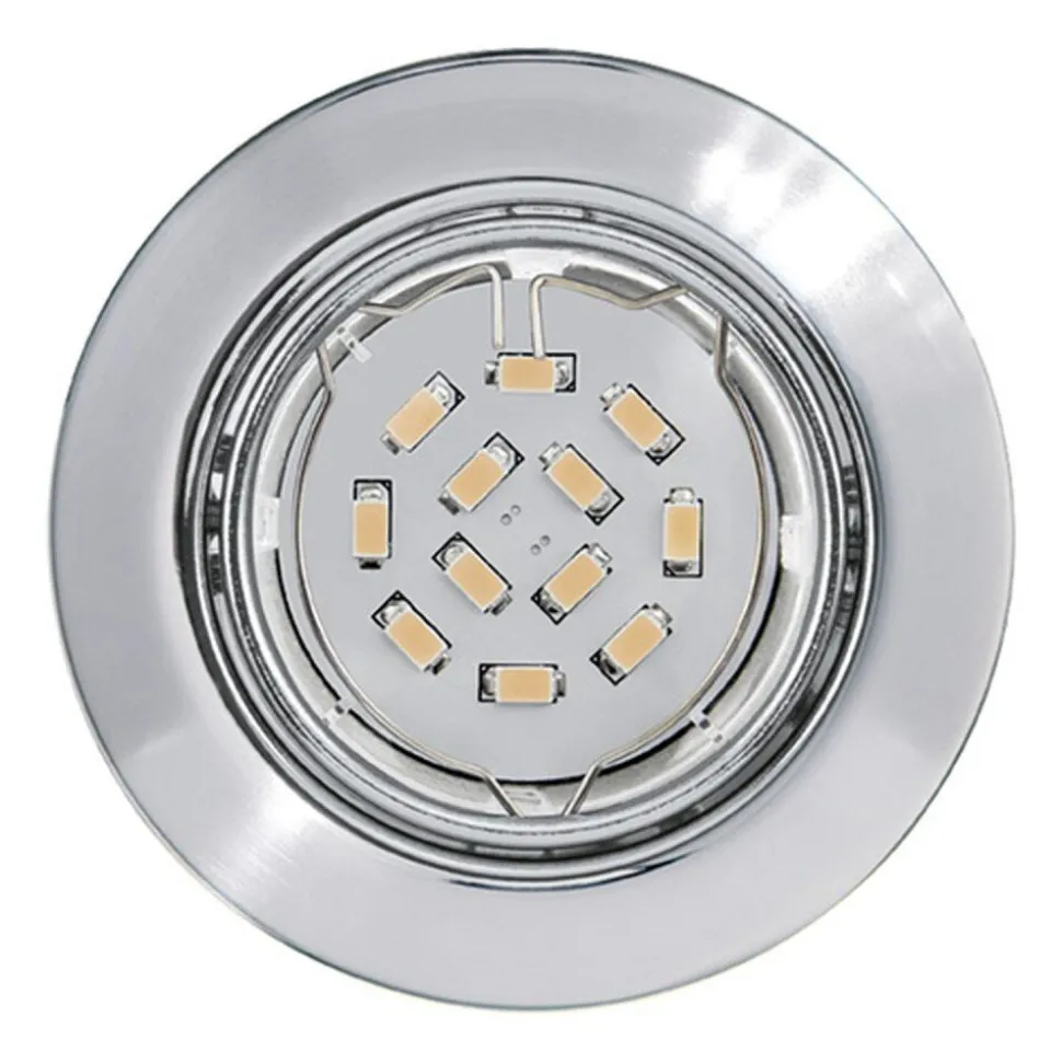 Lampe A Encastrer Eglo Peneto Chrome, 1 Lumiere
