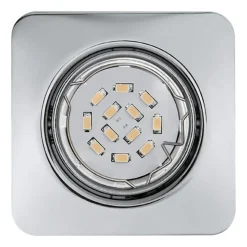 Lampe A Encastrer Eglo Peneto Chrome, 1 Lumiere