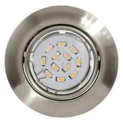 Lampe A Encastrer Eglo Peneto Nickel Mat, 1 Lumiere