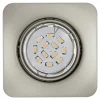 Lampe A Encastrer Eglo Peneto Nickel Mat, 1 Lumiere