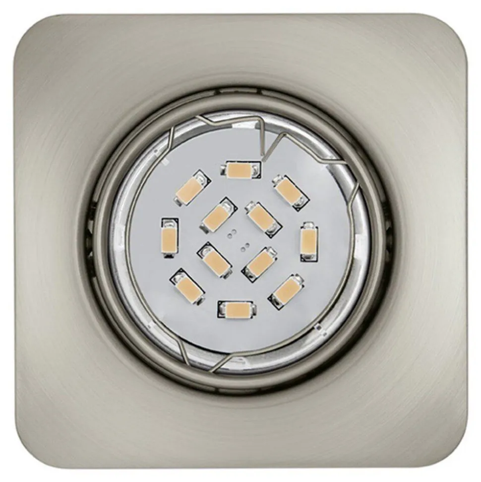 Lampe A Encastrer Eglo Peneto Nickel Mat, 1 Lumiere