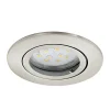 Lampe A Encastrer Eglo Tedo Nickel Mat, 3 Lumieres