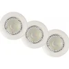 Lampe A Encastrer Lucide Focus Led Gris, 3 Lumieres