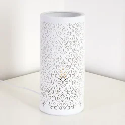 Lampe A Poser Aberjona Blanc, 1 Lumiere