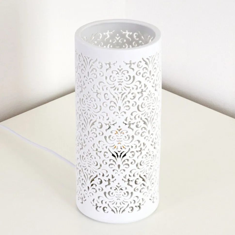 Lampe A Poser Aberjona Blanc, 1 Lumiere