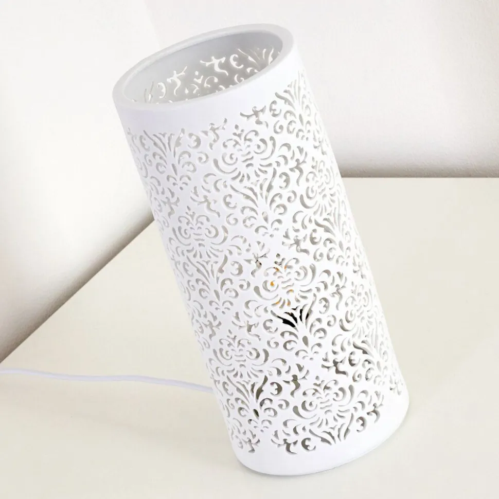 Lampe A Poser Aberjona Blanc, 1 Lumiere