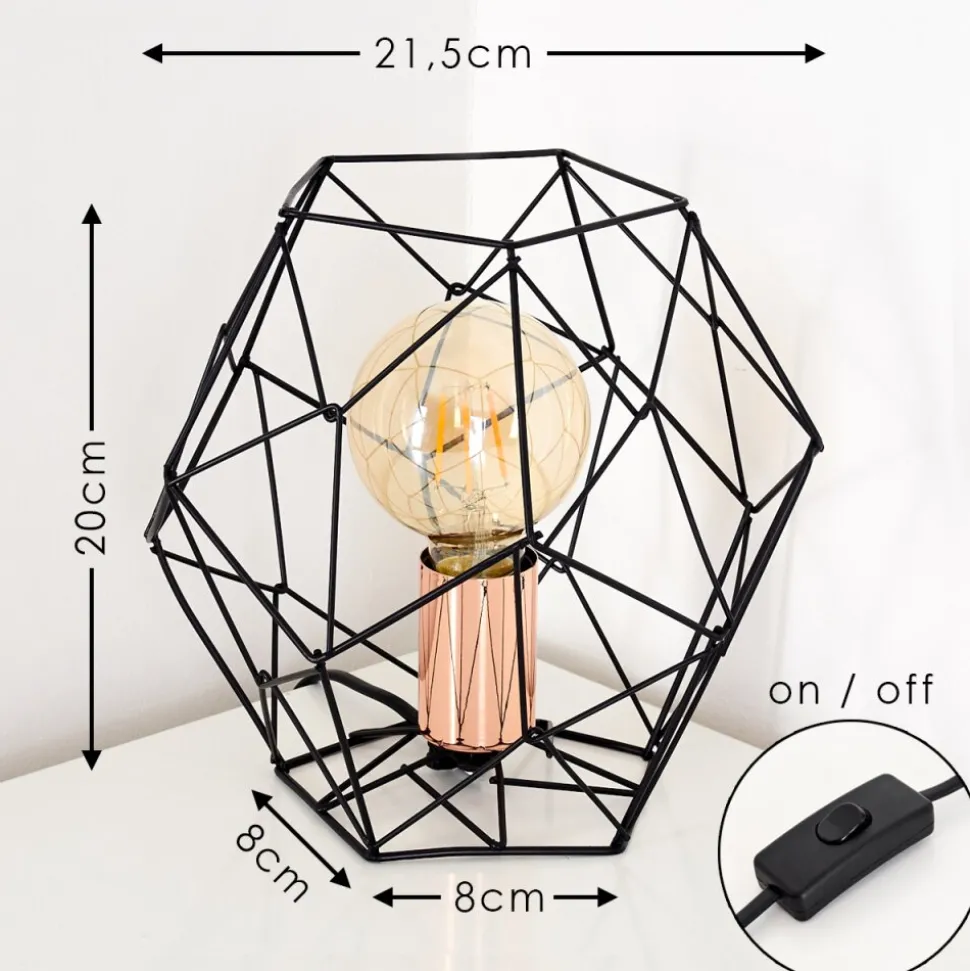 Lampe A Poser Albion Cuivre, 1 Lumiere