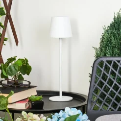 Lampe A Poser Allen Led Blanc, 1 Lumiere