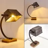 Lampe A Poser Anvik Brun, Gris, Rouille, 1 Lumiere