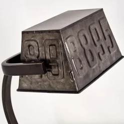 Lampe A Poser Anvik Brun, Gris, Rouille, 1 Lumiere