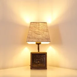 Lampe A Poser Banister Brun, Rouille, 1 Lumiere