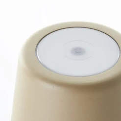 Lampe A Poser Brilliant Kaami Led Brun, 1 Lumiere