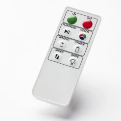 Lampe A Poser Brilliant Karie Led Brun, Blanc, 1 Lumiere, Telecommandes, Changeur De Couleurs