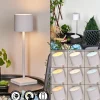 Lampe A Poser Cajas Led Blanc, 1 Lumiere