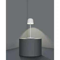 Lampe A Poser Eglo Mannera Led Gris, 1 Lumiere