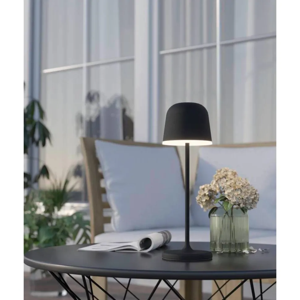 Lampe A Poser Eglo Mannera Led Noir, 1 Lumiere