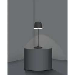 Lampe A Poser Eglo Mannera Led Noir, 1 Lumiere