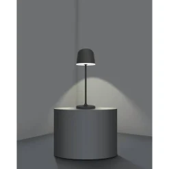 Lampe A Poser Eglo Mannera Led Noir, 1 Lumiere