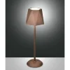 Lampe A Poser Fabas Luce Katy Led Rouille, 1 Lumiere