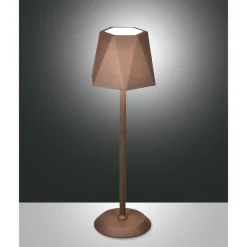 Lampe A Poser Fabas Luce Katy Led Rouille, 1 Lumiere