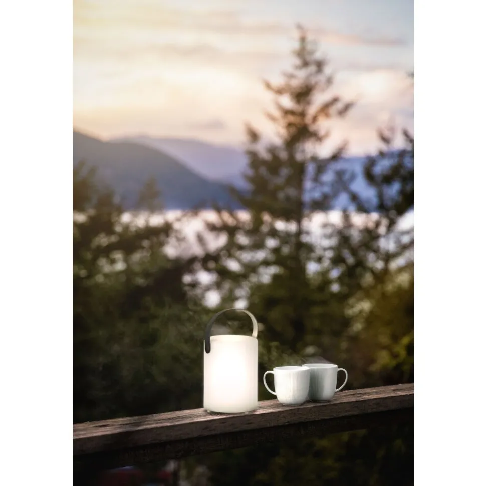 Lampe A Poser Fhl Easy Ciro Led Blanc, 1 Lumiere, Telecommandes, Changeur De Couleurs