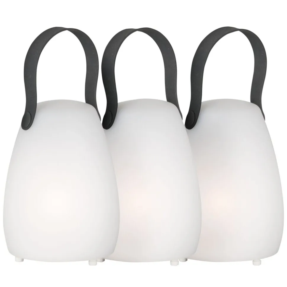 Lampe A Poser Fhl Easy Ruby Led Blanc, 1 Lumiere, Telecommandes, Changeur De Couleurs