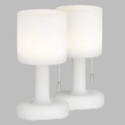 Lampe A Poser Fhl Easy Termoli Led Blanc, 1 Lumiere, Telecommandes, Changeur De Couleurs