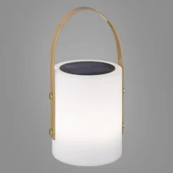 Lampe A Poser Fhl-Easy Bari Led Blanc, 1 Lumiere, Telecommandes, Changeur De Couleurs