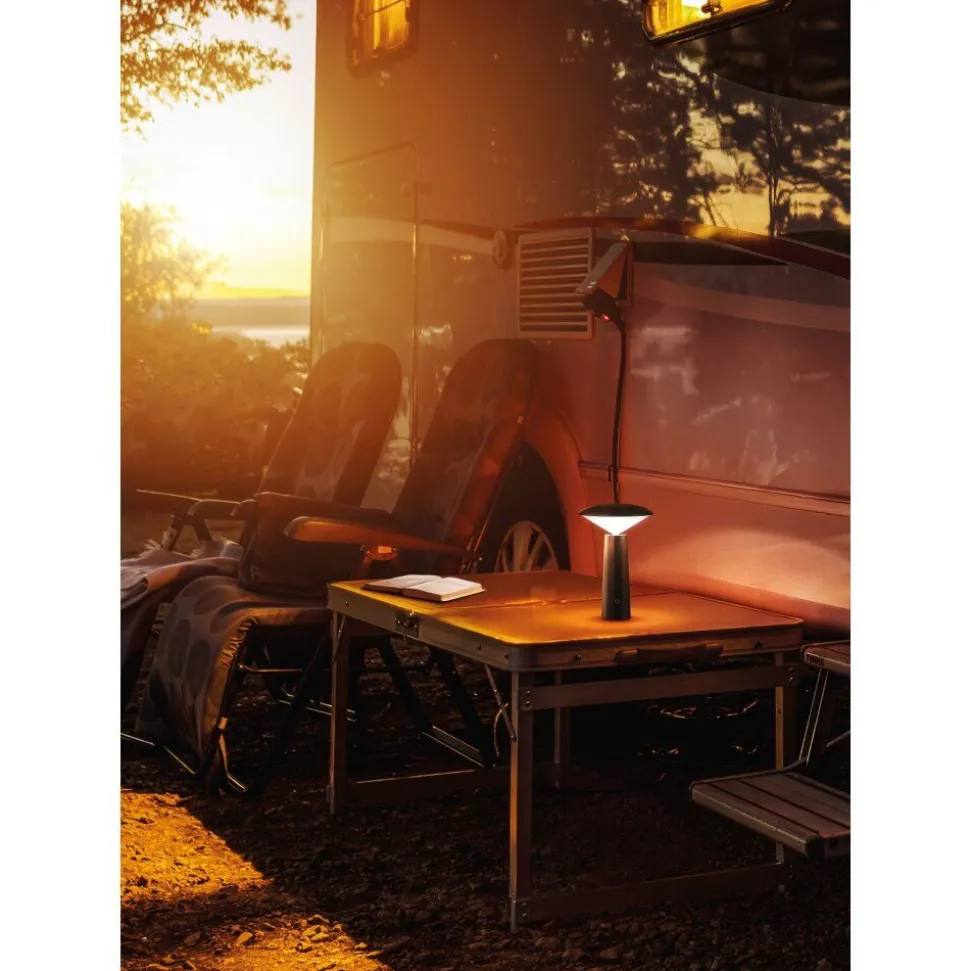 Lampe A Poser Fhl-Easy Pinto Led Noir, 1 Lumiere