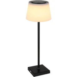 Lampe A Poser Globo Gregoir Led Noir, 1 Lumiere