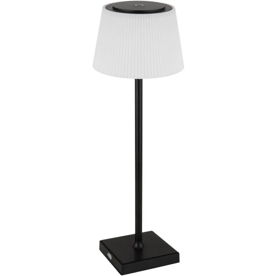 Lampe A Poser Globo Gregoir Led Noir, 1 Lumiere