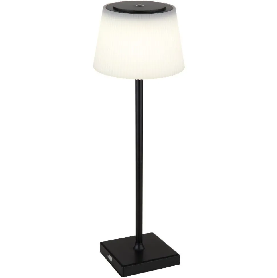 Lampe A Poser Globo Gregoir Led Noir, 1 Lumiere