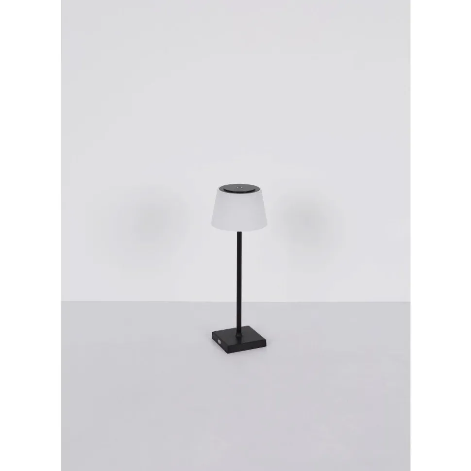 Lampe A Poser Globo Gregoir Led Noir, 1 Lumiere
