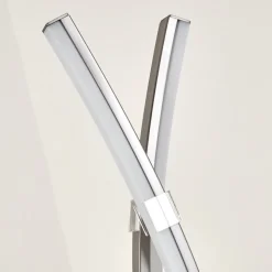 Lampe A Poser Horpmaal Led Nickel Mat, 2 Lumieres