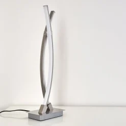 Lampe A Poser Horpmaal Led Nickel Mat, 2 Lumieres