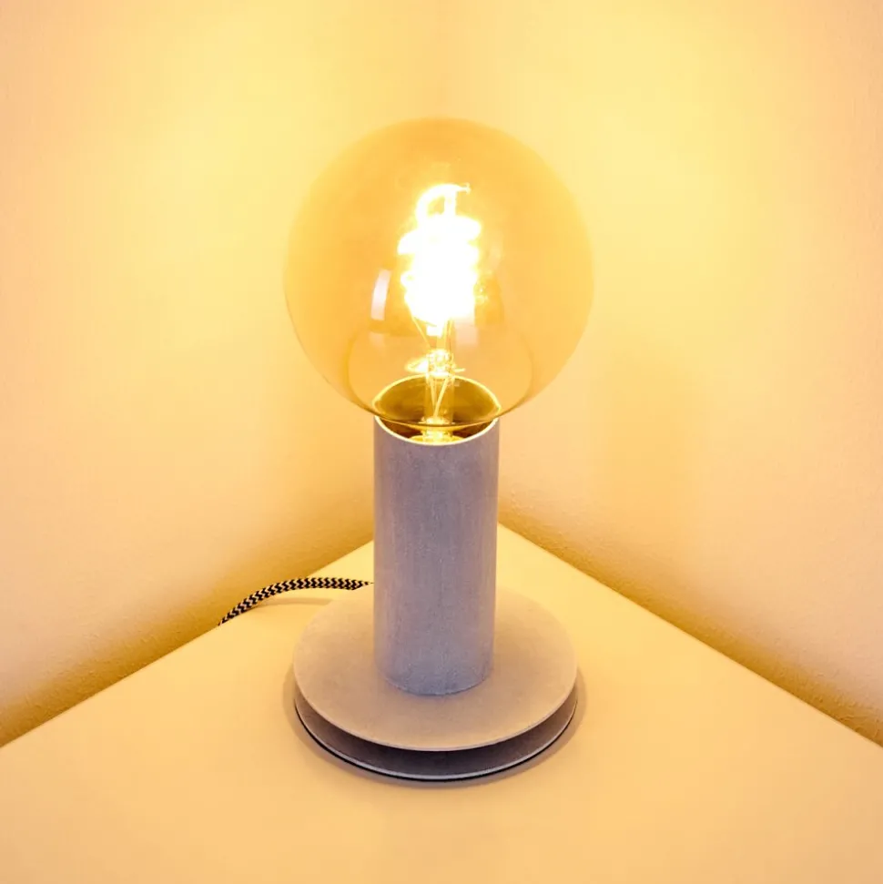Lampe A Poser Kimstad Gris, 1 Lumiere