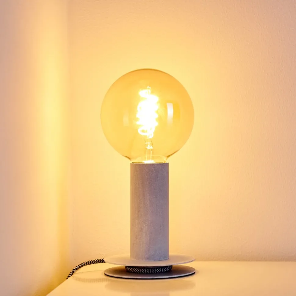 Lampe A Poser Kimstad Gris, 1 Lumiere
