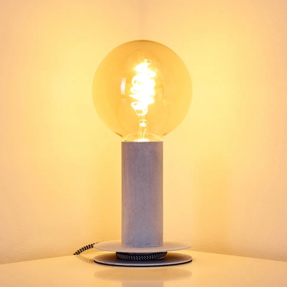 Lampe A Poser Kimstad Gris, 1 Lumiere
