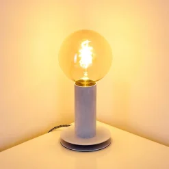 Lampe A Poser Kimstad Gris, 1 Lumiere