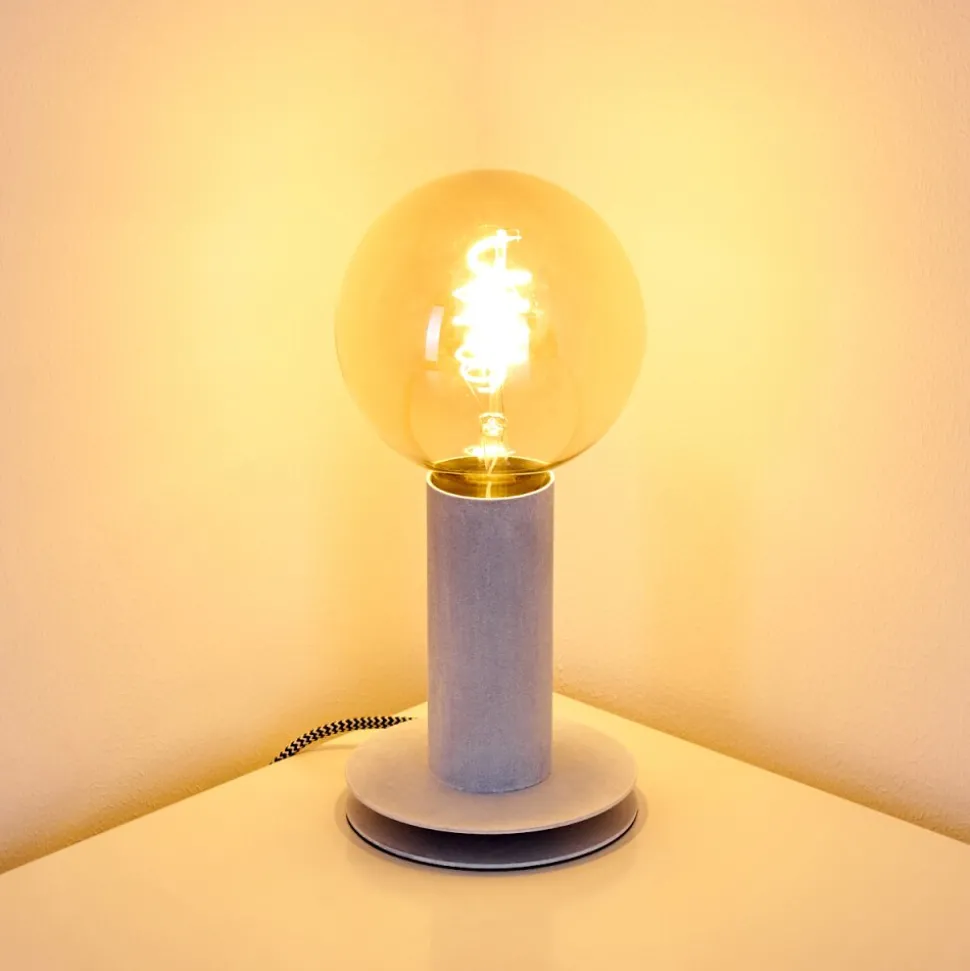 Lampe A Poser Kimstad Gris, 1 Lumiere