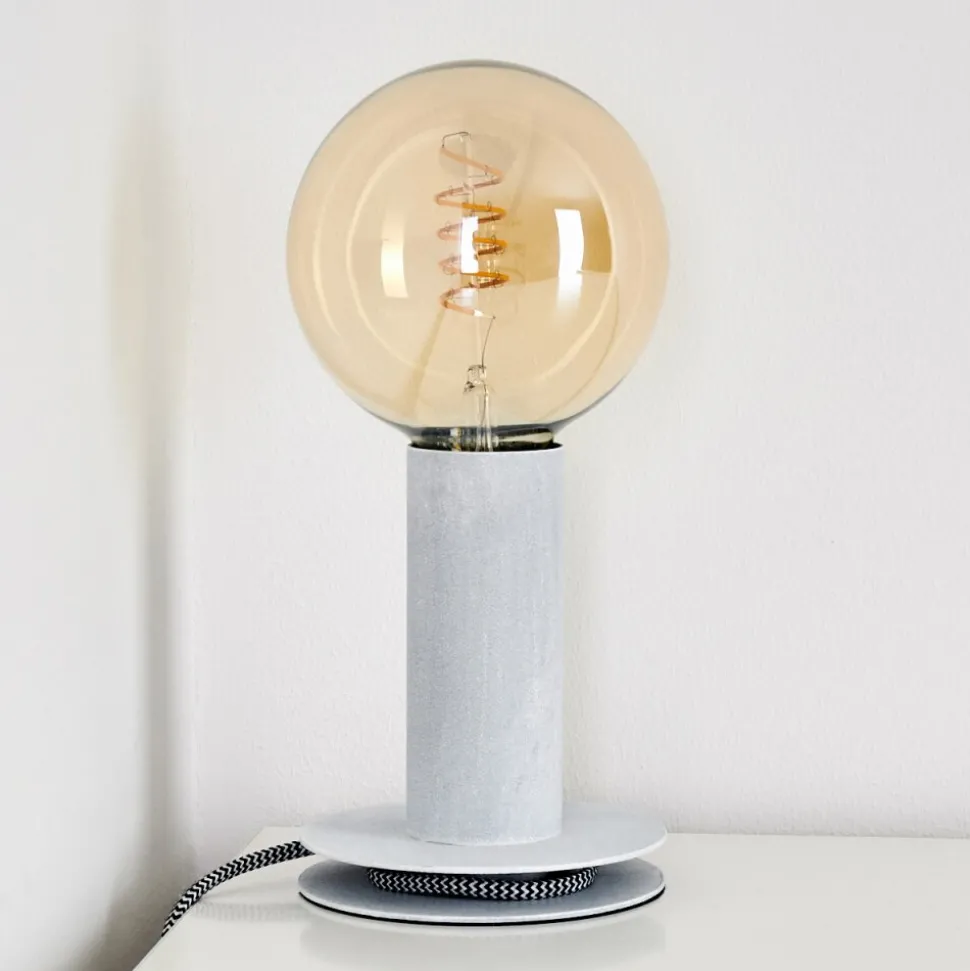 Lampe A Poser Kimstad Gris, 1 Lumiere