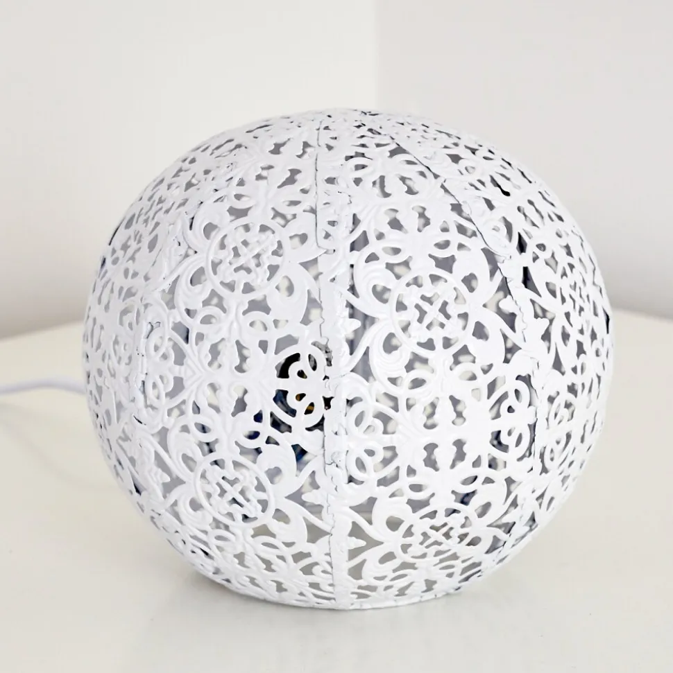 Lampe A Poser Kobenhavn Blanc, 1 Lumiere