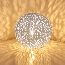 Lampe A Poser Kobenhavn Blanc, 1 Lumiere