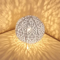 Lampe A Poser Kobenhavn Blanc, 1 Lumiere