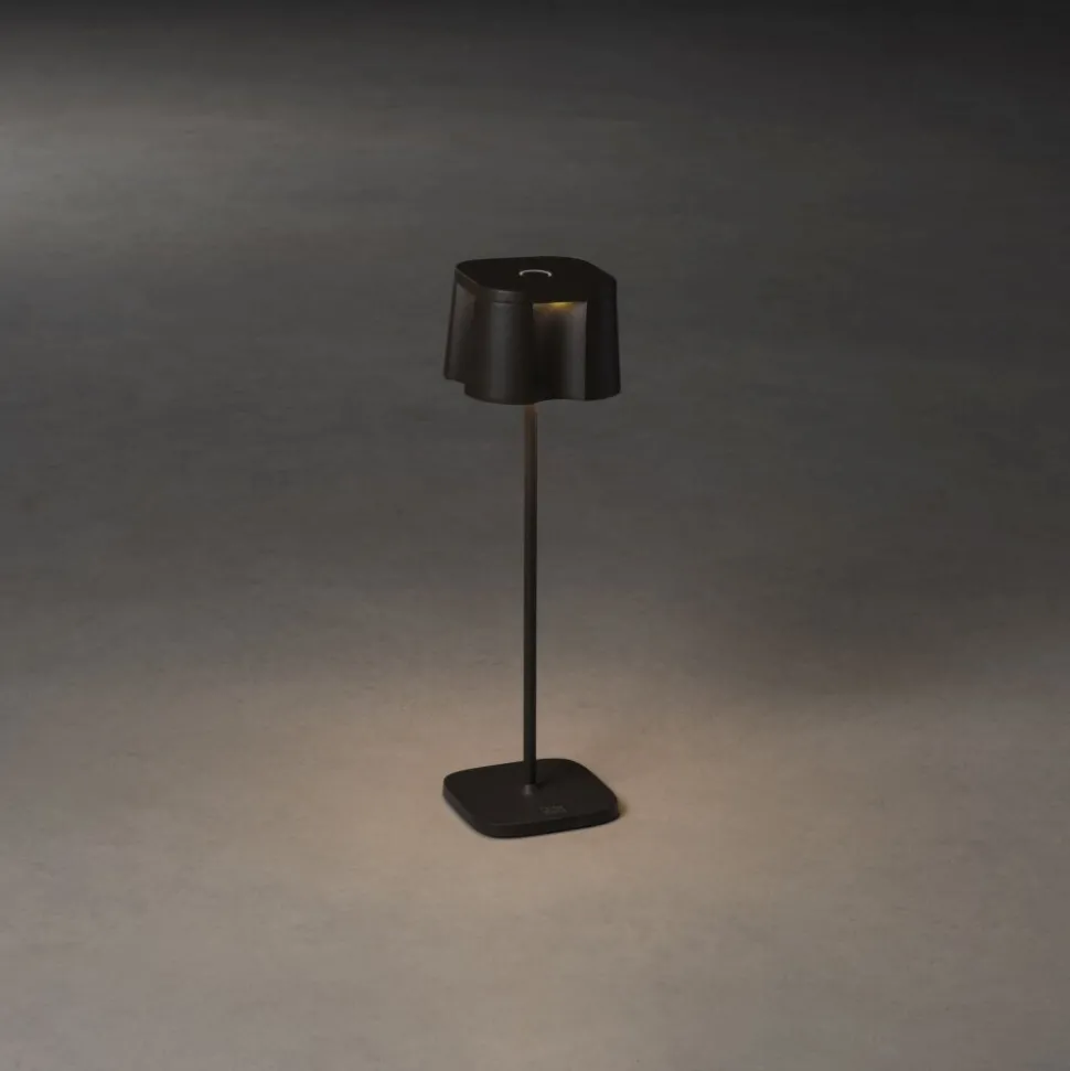 Lampe A Poser Konstsmide Nice Led Noir, 5 Lumieres